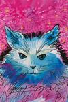 "Zedekiah" - Cosmic Cat art by Renee Ekleberry