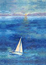 Lake Tahoe Sierra Art Painting by Renee Ekleberry