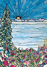 Lake Tahoe Sierra Art Painting by Renee Ekleberry