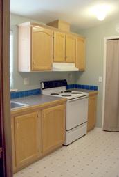 Kitchen w electric range