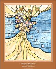 "Ethereal Dreamer" Butterfly Angel