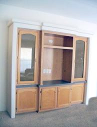 Built-in / lots of storage