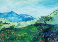 Lake Tahoe Sierra Art Painting by Renee Ekleberry