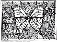 B 22 Butterfly SAMPLE idea