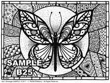 B 25 Butterfly SAMPLE idea