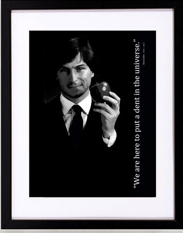 Apple - Steve Jobs poster art by Renee Ekleberry