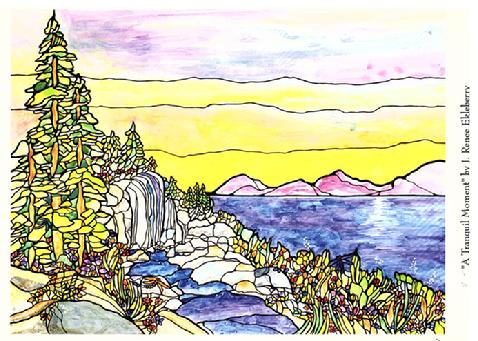 5x7 print of A Tranquil Moment by J. Renee Ekleberry